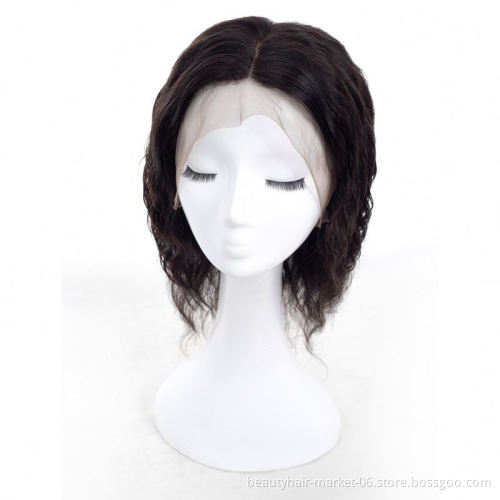 360 Full Lace Frontal Body Wave Cuticle Aligned Pre-plucked Brazilian 100% Human Hair Wigs with Good Feedback High Quality